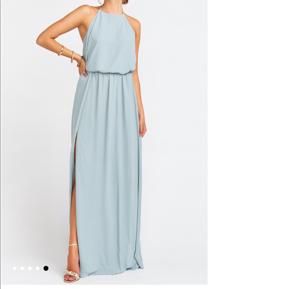 Show me your Mumu Heather Halter dress